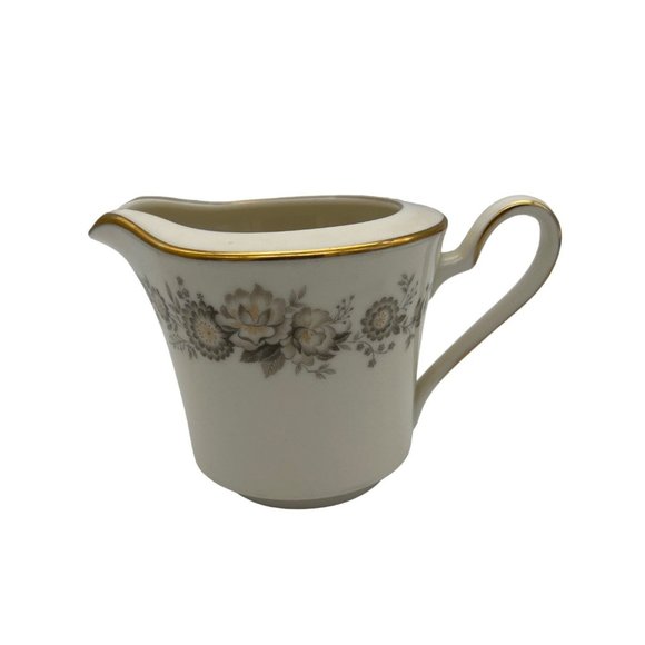 Noritake Ivory China Virginia Creamer 3" 8oz Japan 7564 Vintage - Picture 1 of 7
